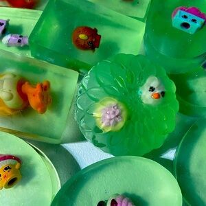 Beautiful soap with natural essential coconut oil